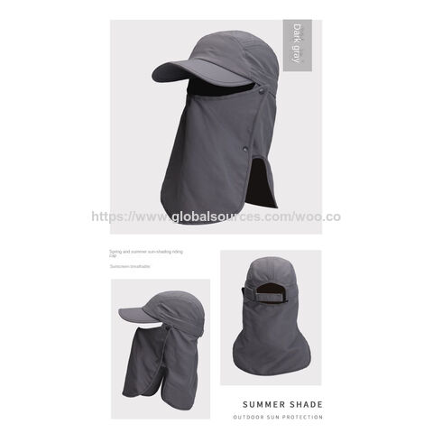 Sombrero de pesca, sombrero para el sol, índice de protección solar UPF 50+, para hombres y mujeres.