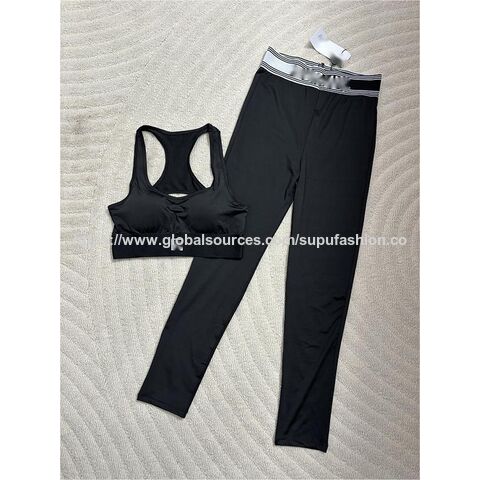 Ensemble de vêtements de yoga pour femmes, tenues de sport d'extérieur, t-shirts et hauts à la mode