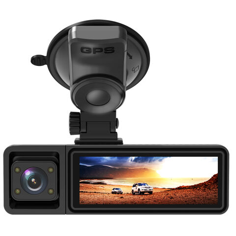Hotsale 3-Kanal Dashcam 4K+1080P+1080P Vorne Innen Hinten Dreiwege Triple Auto Dash Kamera IR Nachtsicht 24 Stunden Parkmodus