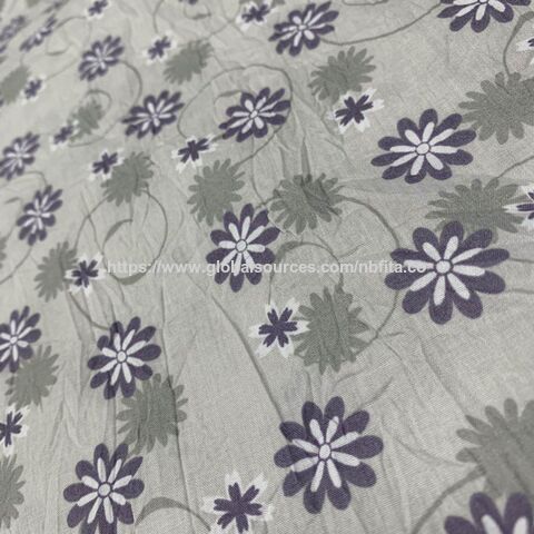 Tissu Seersucker Froissé Imprimé T/C - Tracy