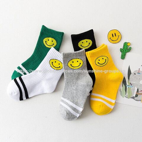 Babysocken - Baumwollsocken mit lockeren Öffnungen - Kindersocken im Cartoon-Stil - Babysocken - Socken für Jungen und Mädchen - Frühling