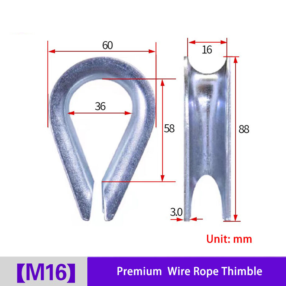 Bulk Buy China Wholesale Wire Rope Fittings, Thimble, Protector ...