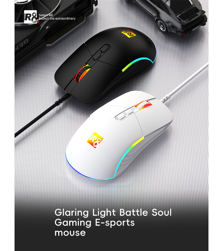 Professional Wholesale14 Luminous Modes Game Mouse 8d Button 7200dpi ...