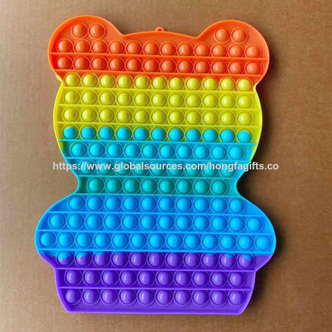 Novelty Anti Stress Relief Games Fidget Toys Pop Bubble Fidget Toy Sensory Toys