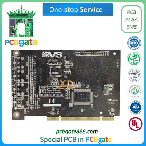 6-layer circuit board pcb Bluetooth impedance rigid pcb board immersion gold smd pcb size