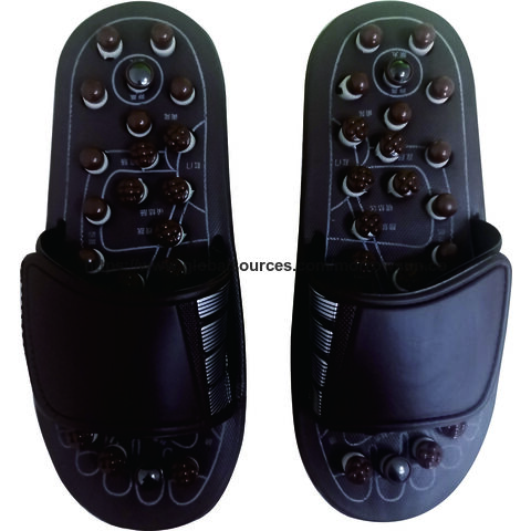 Sandales de Massage d'Acupuncture des Pieds de Haute Qualité avec Thérapie aux Pierres de Tomarene - Masseur de Pieds Fonctionnel Wi