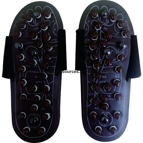 Sandales de Massage d'Acupuncture des Pieds de Haute Qualité avec Thérapie aux Pierres de Tomarene - Masseur de Pieds Fonctionnel Wi