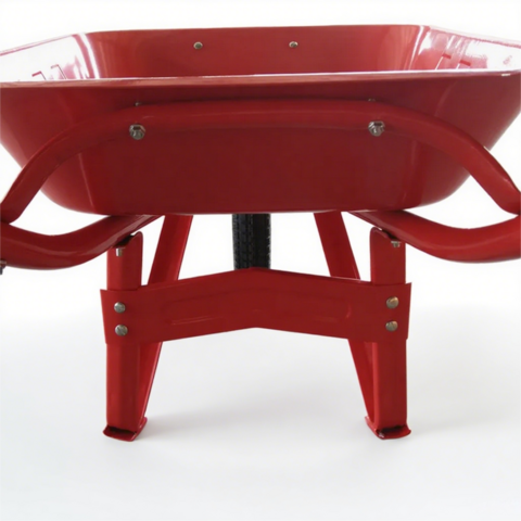 Carretilla Industrial de una Rueda de Metal, la Más Vendida en Indonesia, para Construcción y Jardinería, Ideal para Cargas Pesadas