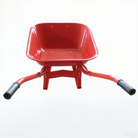 Carretilla Industrial de una Rueda de Metal, la Más Vendida en Indonesia, para Construcción y Jardinería, Ideal para Cargas Pesadas