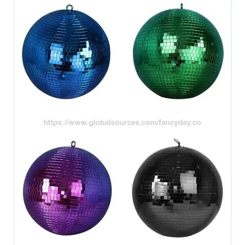DJ Club Bühne 8 bis 72 Zoll Silber Grün Rosa Rot Farbe Weihnachtsfeier Disco Glaskugel