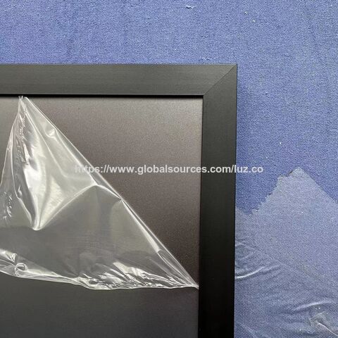 Boîte Lumineuse Publicitaire LED RGB à Cadre Clic en Aluminium Noir en Gros pour Affiche d'Art Acrylique, Décoration Murale Maison 40x60 A2