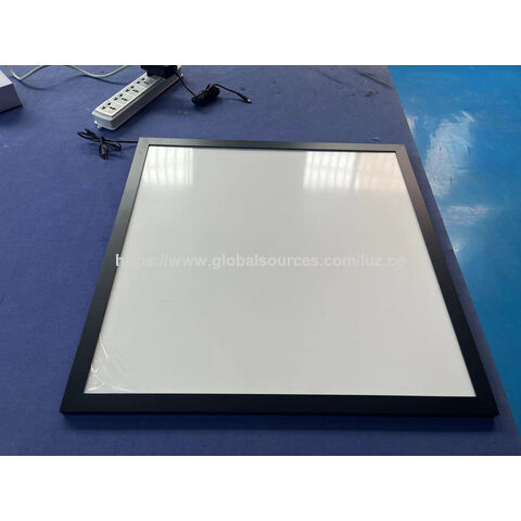 Boîte Lumineuse Publicitaire LED RGB à Cadre Clic en Aluminium Noir en Gros pour Affiche d'Art Acrylique, Décoration Murale Maison 40x60 A2