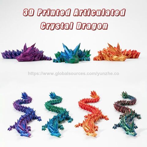 Bestseller Dekoratives 3D-gedrucktes Drachenei Kristall Drachenei Halloween und Weihnachten Drachenei Kristall Drago Modell