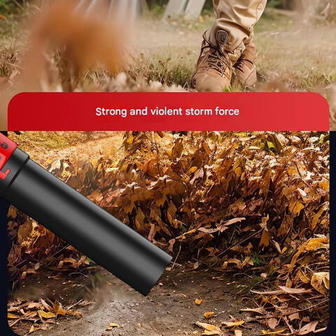 Chinese Factory Custom 21V Electric Vacuum Turbo Jet Fan Cordless Garden Leaf Dust Air Blower DIY Industrial Battery Air Duster