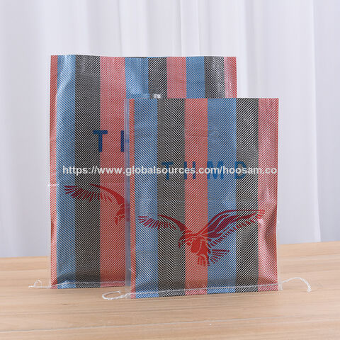 Sacos de tecido PP reciclado de alta qualidade, sacola de compras portátil