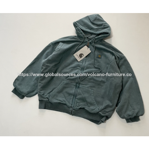 Carhartt American Heavy Wash im Großhandel für Vintage-inspirierte Kapuzenjacken mit Reißverschluss, Classic Vista Mäntel für Damen und Herren