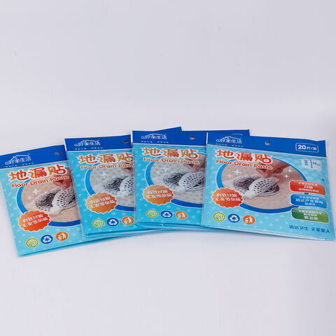 Disposable Sewer Anti - Clogging Filter, Hair - Blocking Floor Drain Sticker for Bathroom Shower Drain in Toilet