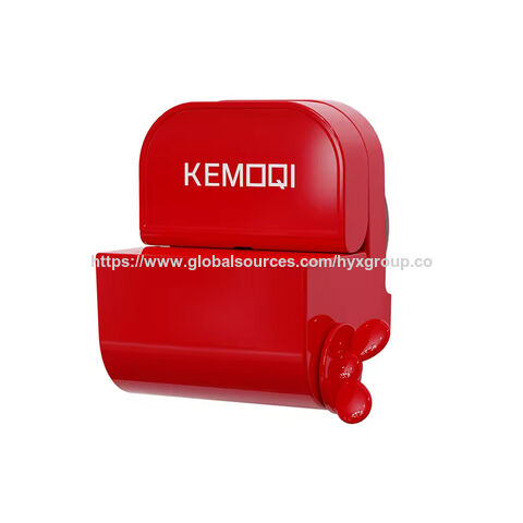 Distributeur de Dentifrice Manuel OEM/ODM Anti-Odeur Étanche Rouleau en Plastique ABS Presse-Tube Accessoires de Salle de Bain Fournitures