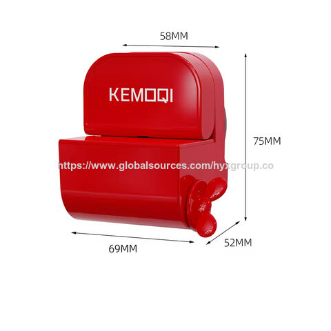 Distributeur de Dentifrice Manuel OEM/ODM Anti-Odeur Étanche Rouleau en Plastique ABS Presse-Tube Accessoires de Salle de Bain Fournitures