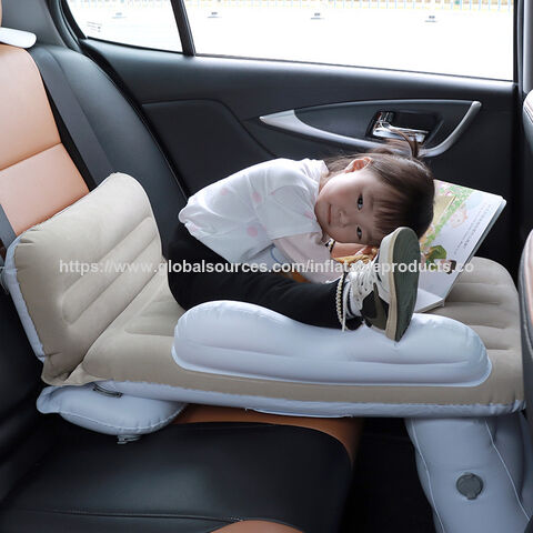 Lit de voyage gonflable pour bébé, lit gonflable portable pour enfants pour train à grande vitesse, avion et voiture, produit en stock
