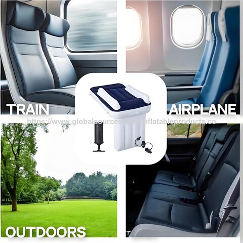 Lit de voyage gonflable pour bébé, lit gonflable portable pour enfants pour train à grande vitesse, avion et voiture, produit en stock