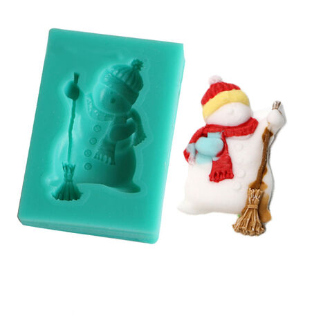 Moules à Bonbons en Silicone Nouveaux Produits 2021: Moules et Pochoirs de Cuisson de Noël Uniques