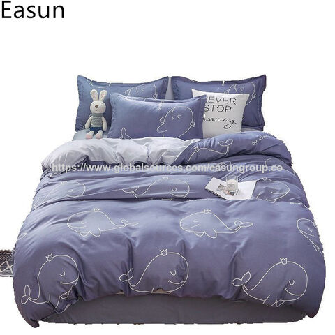 Precio de fábrica microfibra colcha pájaro edredón patchwork patrones edredón hogar sofá cama conjunto estrella funda nórdica sábana blanca