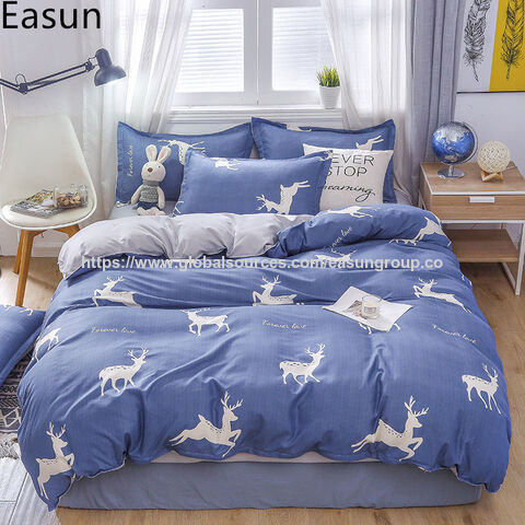 Precio de fábrica microfibra colcha pájaro edredón patchwork patrones edredón hogar sofá cama conjunto estrella funda nórdica sábana blanca