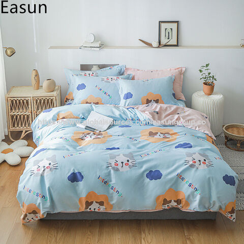 Precio de fábrica microfibra colcha pájaro edredón patchwork patrones edredón hogar sofá cama conjunto estrella funda nórdica sábana blanca