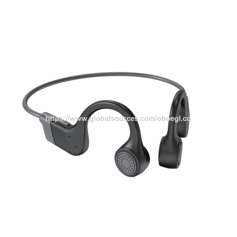 Écouteurs à Conduction Osseuse Bluetooth avec Micro, Oreilles Ouvertes, Connexion Multipoint sans Fil, IP65 Étanche pour le Sport