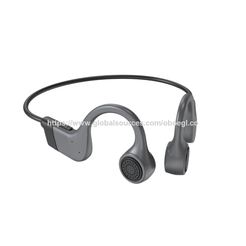 Écouteurs à Conduction Osseuse Bluetooth avec Micro, Oreilles Ouvertes, Connexion Multipoint sans Fil, IP65 Étanche pour le Sport