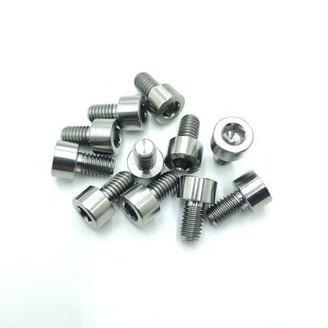 Vis à Tête Cylindrique à Six Pans Creux en Titane DIN 912 Personnalisées en Stock