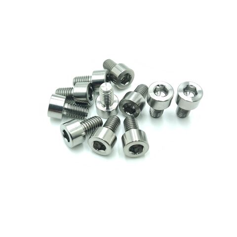 Vis à Tête Cylindrique à Six Pans Creux en Titane DIN 912 Personnalisées en Stock