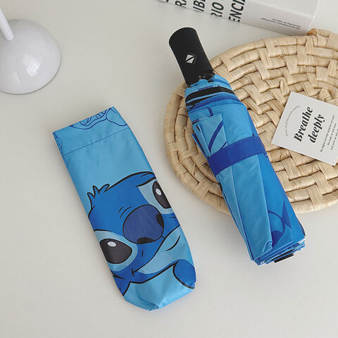 Guarda-chuva Invertido Dobrável com Proteção Solar para Meninas - Guarda-chuva de Alta Qualidade, Design Fofo, Adequado para Dias de Sol e Chuva