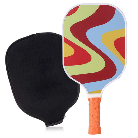 Raquetas de Pickleball de Fibra de Carbono con Núcleo de Panal, Superficie Texturizada de Grafito, Ligeras, para Venta al por Mayor