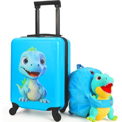 Aufsitzbarer Kinderkoffer, Abschleppbares Kleinkindgepäck | Handgepäck Süße Tasche mit Rädern | Kinderkoffer und Flugreise-Essentials
