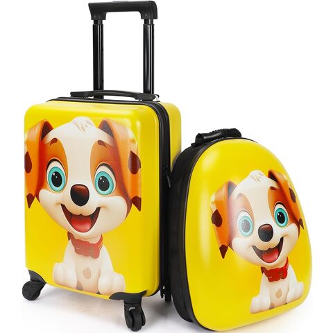Aufsitzbarer Kinderkoffer, Abschleppbares Kleinkindgepäck | Handgepäck Süße Tasche mit Rädern | Kinderkoffer und Flugreise-Essentials