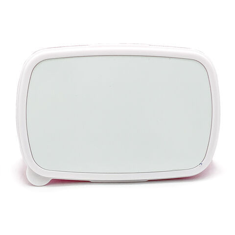Lancheira Bento de Plástico Ecológico para Crianças e Adultos, Sublimação em Branco, Estilo Japonês com Divisória, de Venda Quente