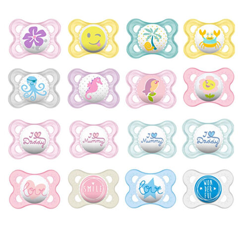 Empeng bayi BPA Free lembut seperti ASI bercahaya artefak penyapihan bayi teether silikon