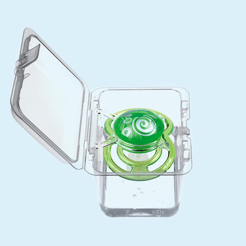 Empeng bayi BPA Free lembut seperti ASI bercahaya artefak penyapihan bayi teether silikon