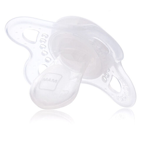 Empeng bayi BPA Free lembut seperti ASI bercahaya artefak penyapihan bayi teether silikon