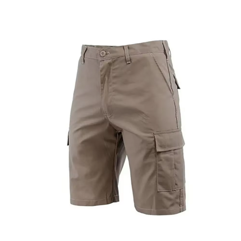 Shorts Cargo en Promotion : Nouveau Design Décontracté Imprimé avec LOGO Personnalisé. Pantalon Court de Travail Cargo à Six Poches.