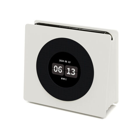 Speaker Bluetooth rumah bergaya retro: portabel, dilengkapi white noise, bantuan tidur, dan dirancang dengan suara lembut yang ramah pengguna.