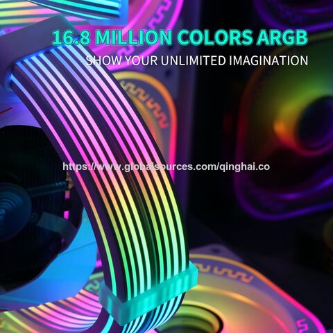 Kabel RGB 2*8pin, Ekstensi Kabel RGB PSU - 5V 3Pin ARGB Teralamatkan