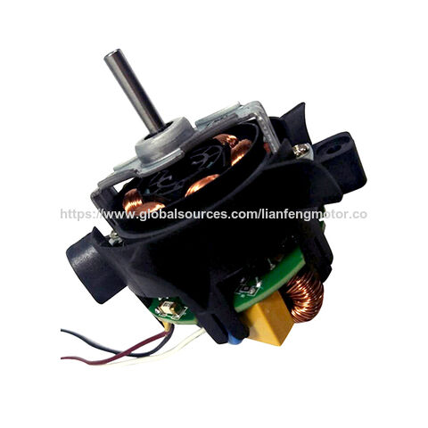 Motor DC sin escobillas para secador de pelo con eje de 4.5mm, motor de secador de pelo de 110V o 220V de alta velocidad