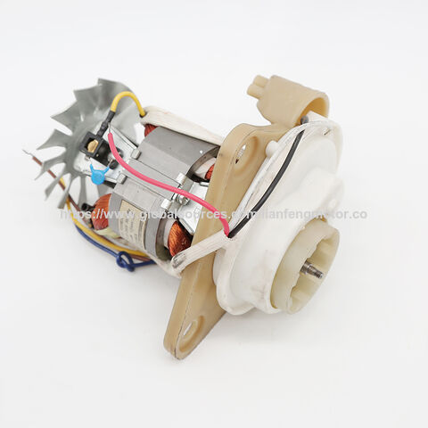 Motor universal de CA de alta velocidad 7640 para electrodomésticos, ideal para licuadoras, batidoras y extractores de jugo.