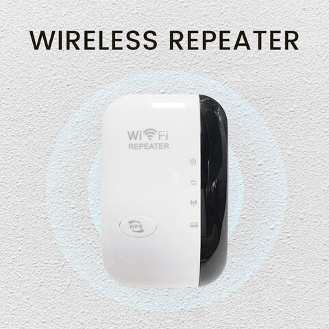Amplificador de sinal WiFi de 300M, amplificador de rede sem fio doméstico aprimorado, expansor de roteador móvel através da parede, repetidor