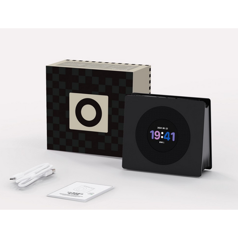 Speaker Bluetooth rumah bergaya retro: portabel, dilengkapi white noise, bantuan tidur, dan dirancang dengan suara lembut yang ramah pengguna.