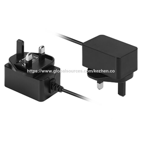 Adaptateurs secteur USB 5V2A pour téléphones portables et tablettes avec certifications CE, ROHS et GS, couleur noire. Vente en gros.