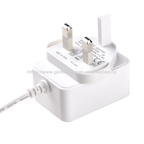 Adaptateurs d'alimentation à découpage AC DC, alimentation, chargeurs de batterie 12V 1.5A avec prise US et approbation UL FCC PSE